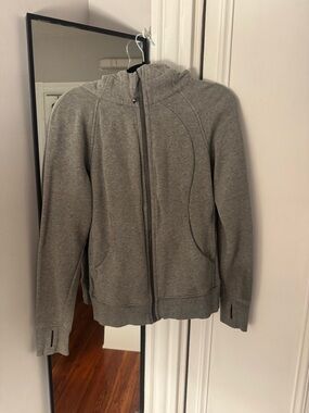 lululemon athletica Heather Gray Full-Zip Hoodie